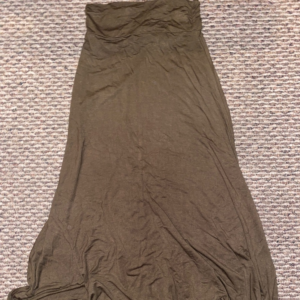 Chokolate maxi skirt
